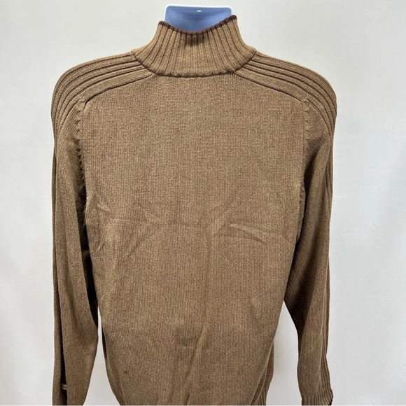 COLUMBIA Men’s mock neck 1/2 zip pullover sweater size M. - Picture 5 of 14